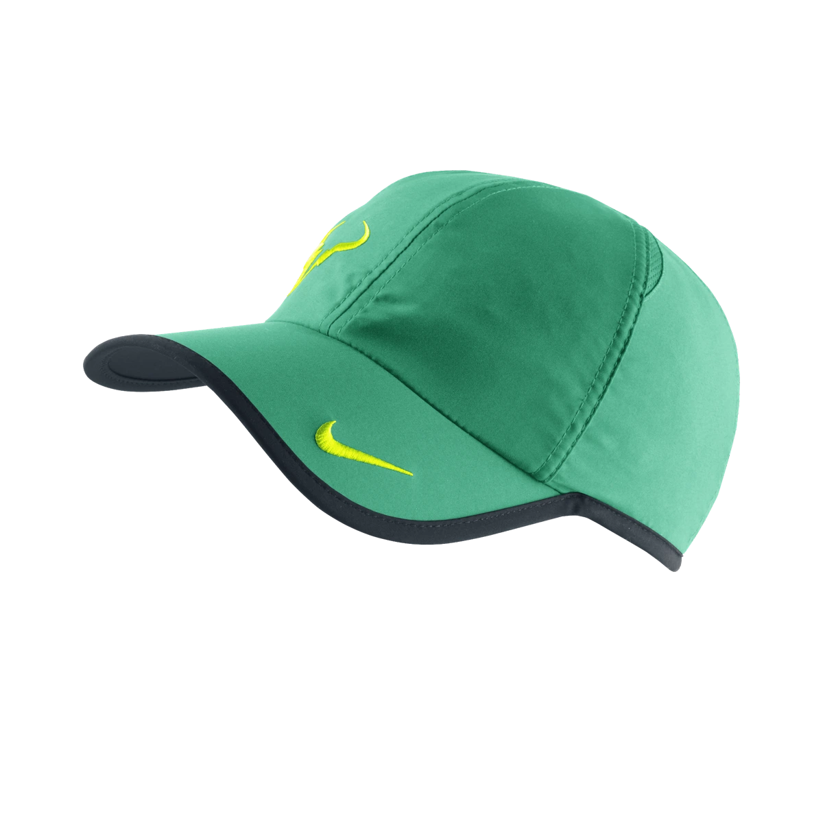 Nike Rafa Bull Logo hat in Atomic Teal w/Black & Volt [398224-371] from the Spring 2013 tennis collection